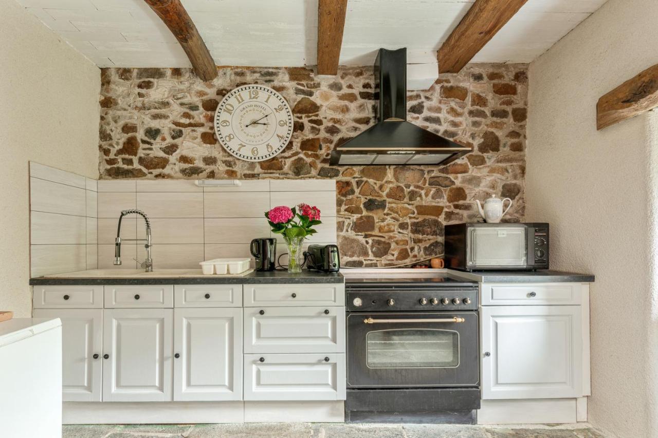 Maison Cosy Vue Mer A Guimaec Esterno foto