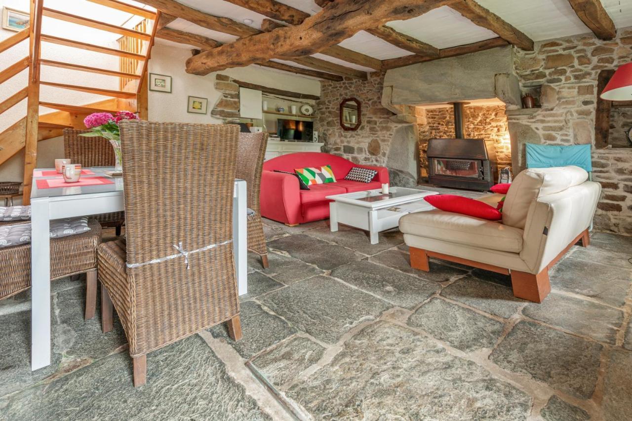 Maison Cosy Vue Mer A Guimaec Esterno foto